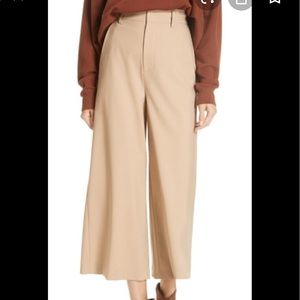 New Vince high rise, wide leg, crop pants
